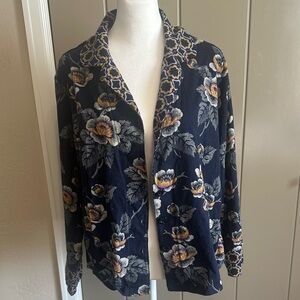 Vera Bradley Navy Floral Pajama set
